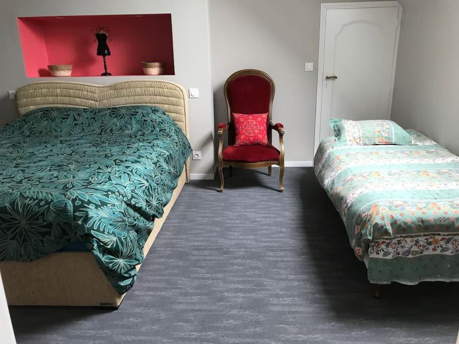 Longere A La Campagne Au Calme Villa Villiers-sur-Loir Eksteriør billede